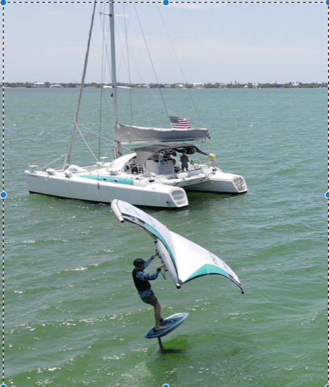 Wing-on-wing downwind sailing with balanced rig