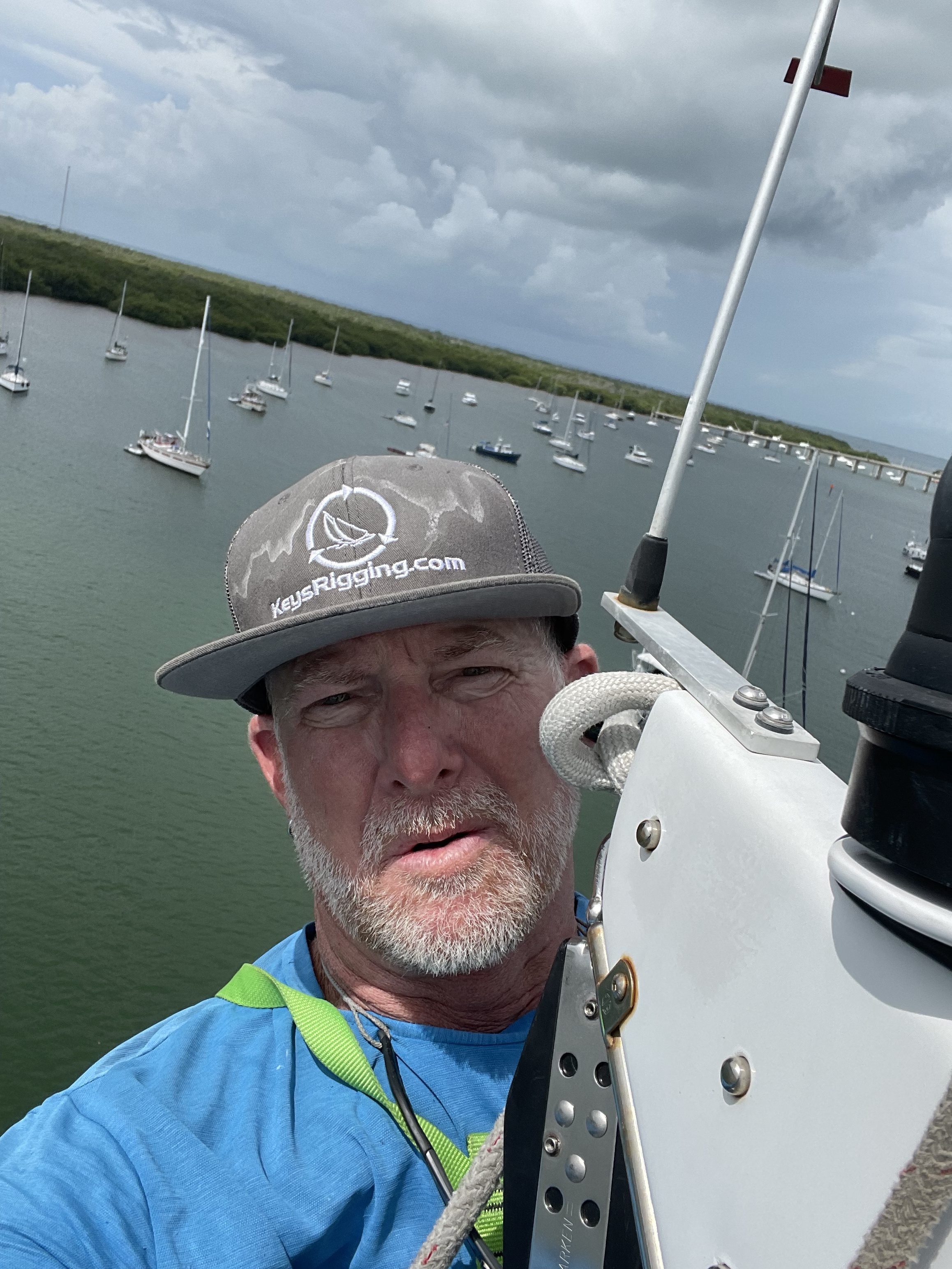 Sailboat rigging photo